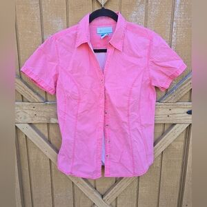 Pink Short Sleeve Women's Shirt